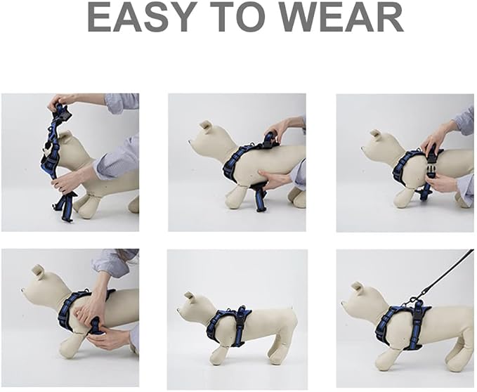 Dog Vest Non-Tension Breathable Reflective Pet Vest Small Large Dog Outdoor Running Dog Pet Accessories (B X)